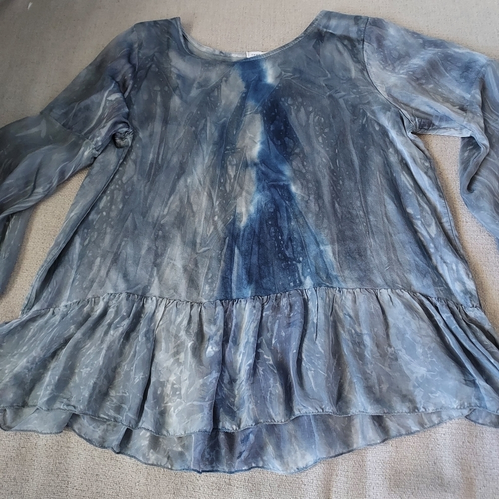 Tempo Paris silk Viscose Tie Dye top - Picture 7 of 7